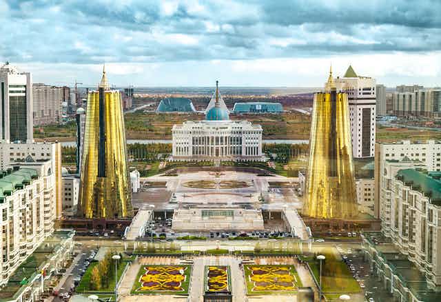 Nur-Sultan, the master-planned capital of Kazakhstan. Shutterstock