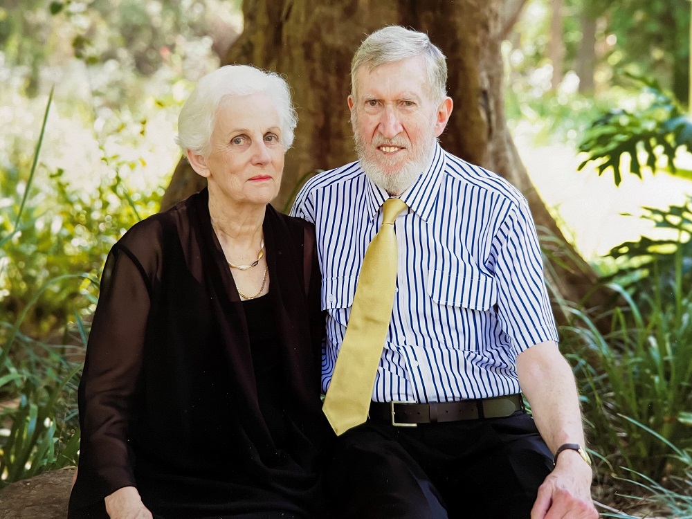 Brian and Brigid Shanley at their 50th wedding anniversary