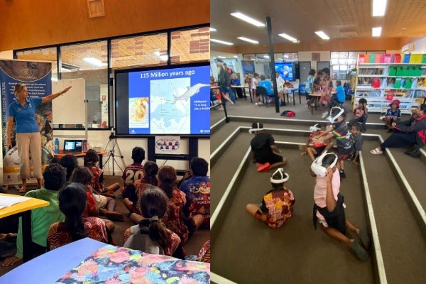students in a classroom