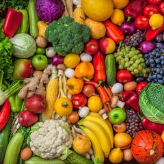 Fruits and vegetables