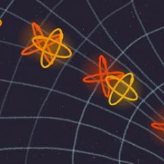 Quantum physics icons