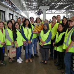 Horticulture students