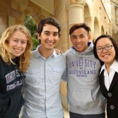 UQ international students