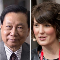 Academician Emeritus Professor Dato' Dr Sai Kit Lam and Dr Paula Parker