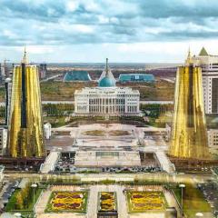 Nur-Sultan, the master-planned capital of Kazakhstan. Shutterstock